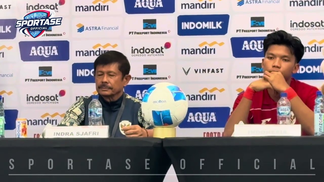 Pelatih Timnas U-23 Indra Sjafri Jelaskan Posisi Rafael Struick. Cedera Kok Latihan di Dewa United? 