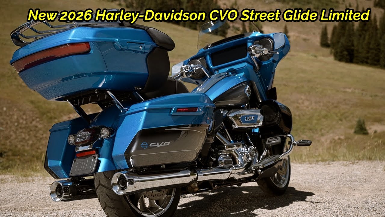 New 2026 Harley-Davidson CVO Street Glide Limited - FIRST LOOK!