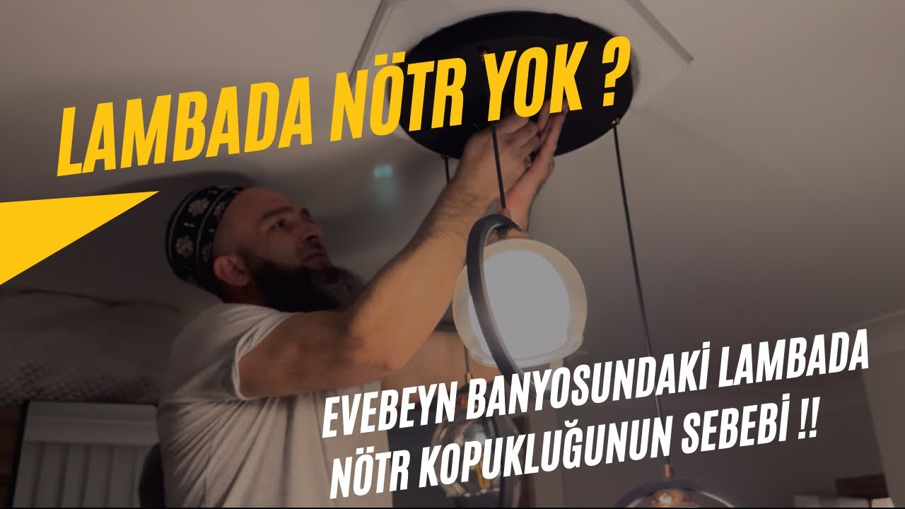 lamba hattına nötr gelmeme sebebi