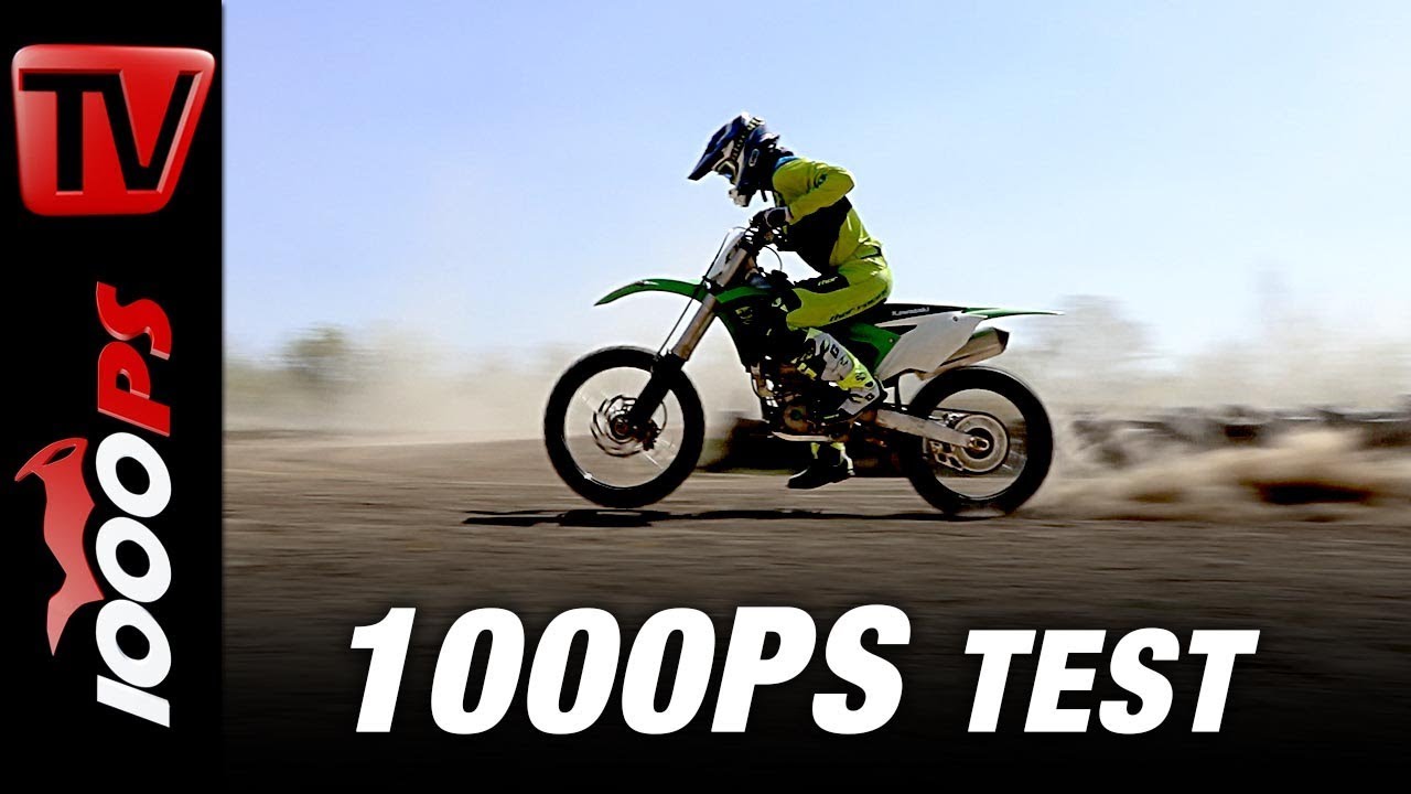Kawasaki KX250F und Kawasaki KX450F 2018 Motocross Test
