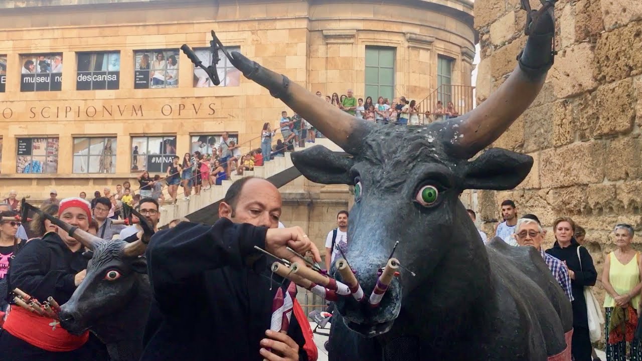 Cercavila del XXX aniversari del Bou de la ciutat de Tarragona (Santa Tecla Tarragona 2022)