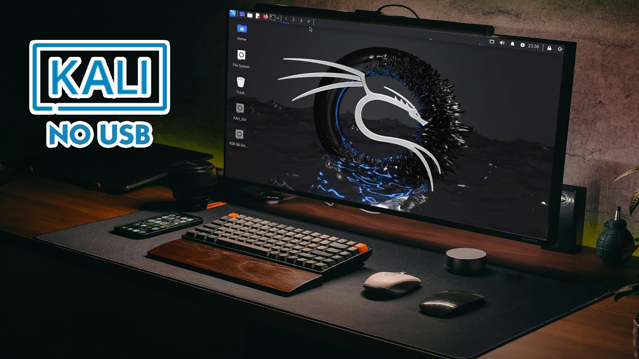 Установка Kali Linux на отдельный диск | Двойная загрузка с Windows | Без USB | UEFI