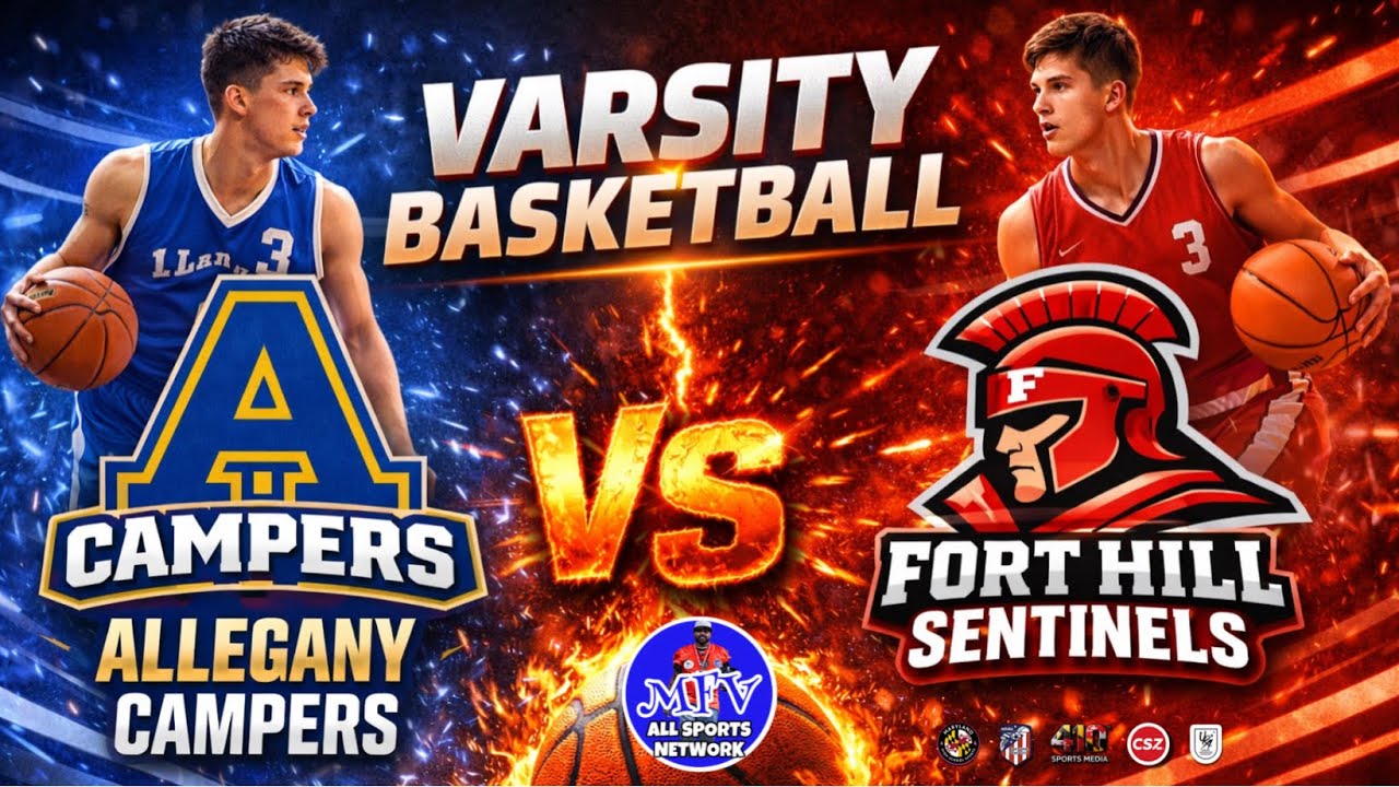 BIGGEST ALLEGANY COUNTY RIVALRY Allegany Campers vs Fort Hill Sentinels | Varsity Basketball