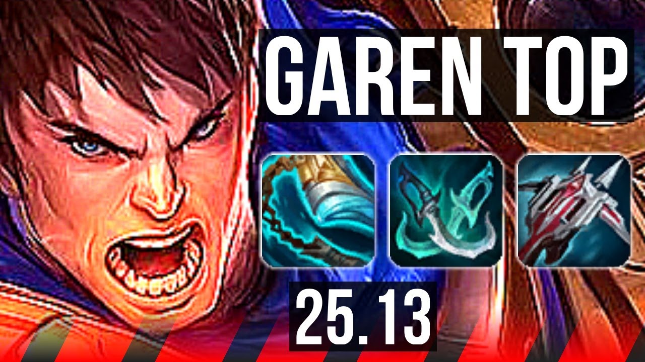 GAREN vs SETT (TOP) | 10/0/8, Legendary | KR Diamond | 25.13
