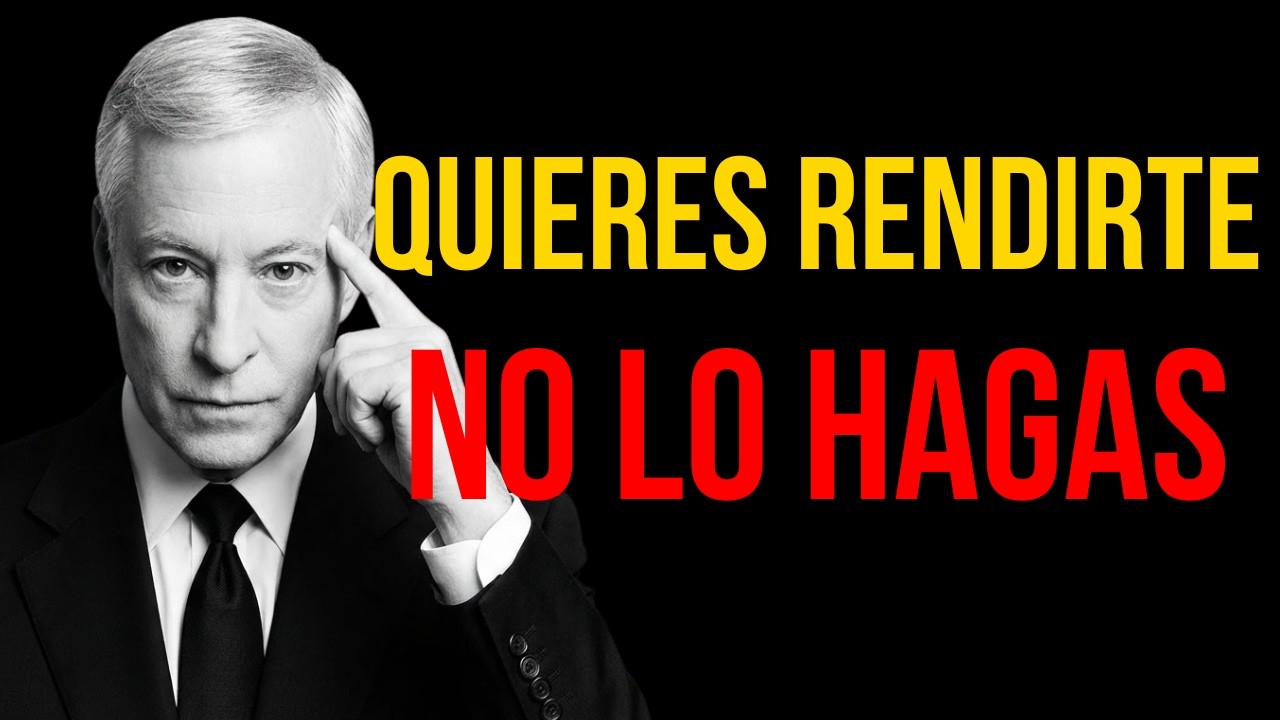 La razón por la que te rindes antes de tiempo | Brian Tracy