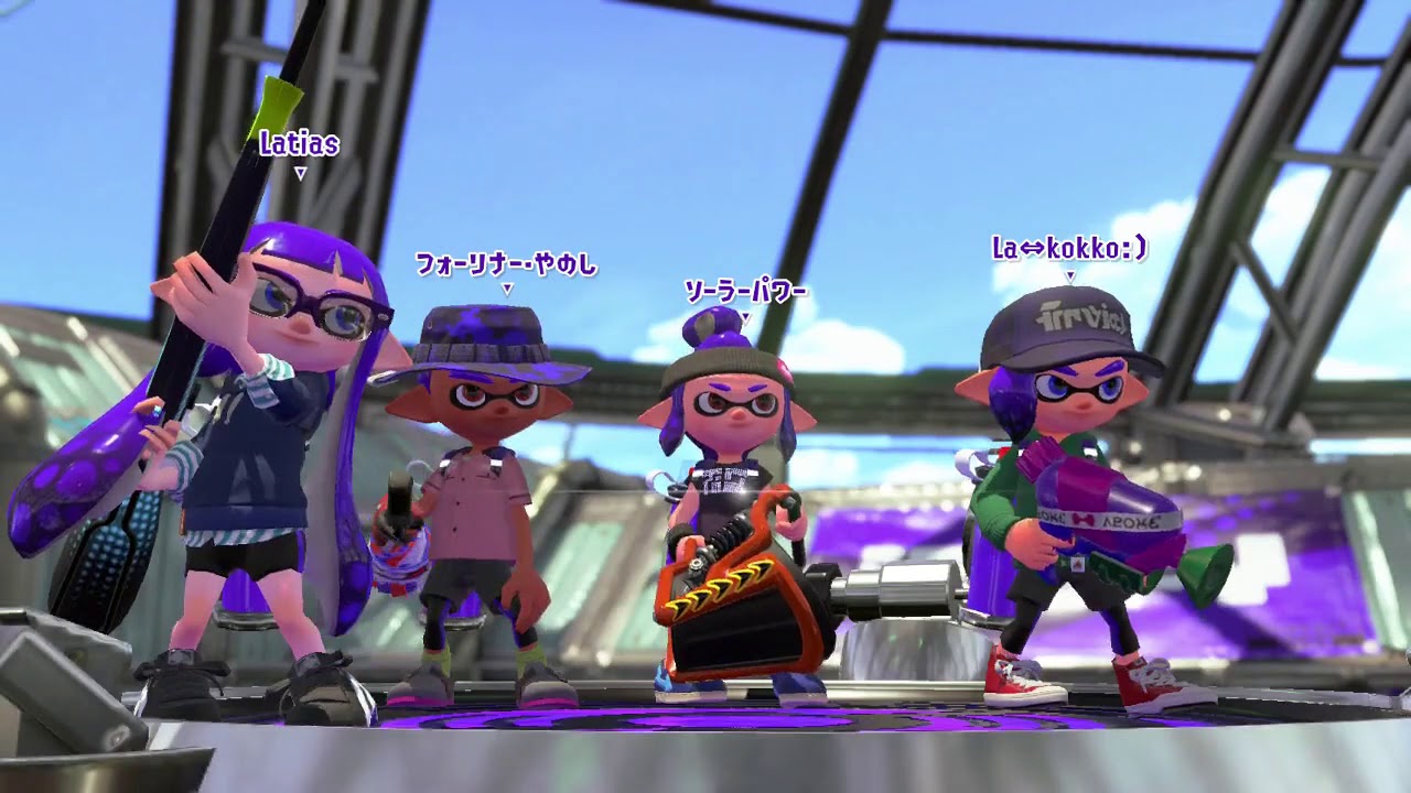 [Splatoon 2] X Rank Splat Charger