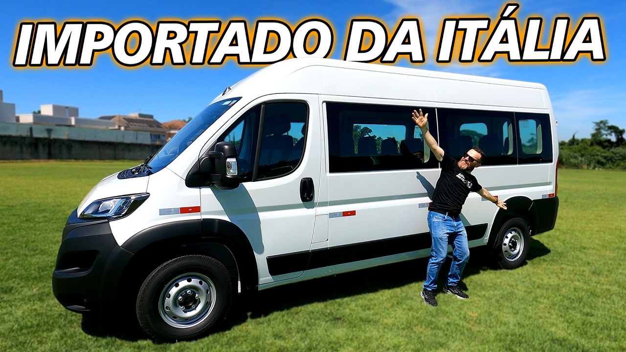 NOVO DUCATO MINIBUS COMFORT 19L 2024 - Mais Barato Que A Concorrência!