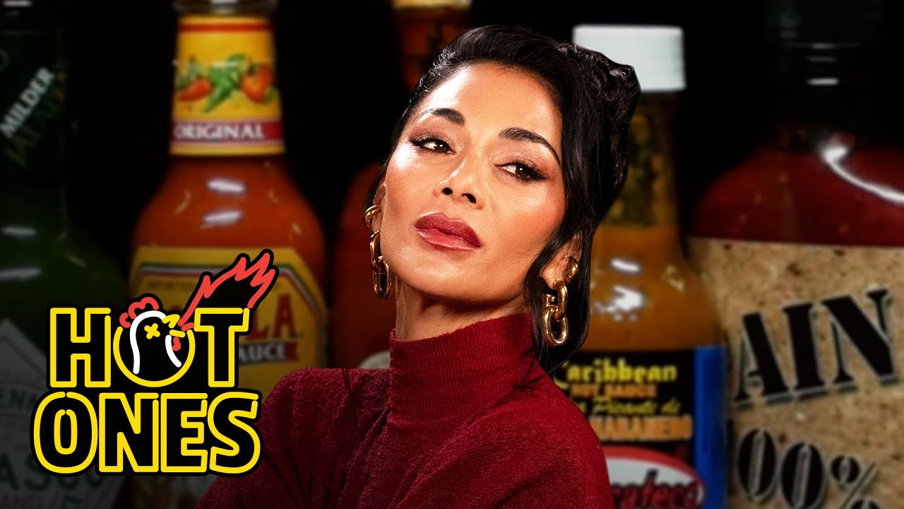 Nicole Scherzinger Regrets Double Dabbing While Eating Spicy Wings | Hot Ones