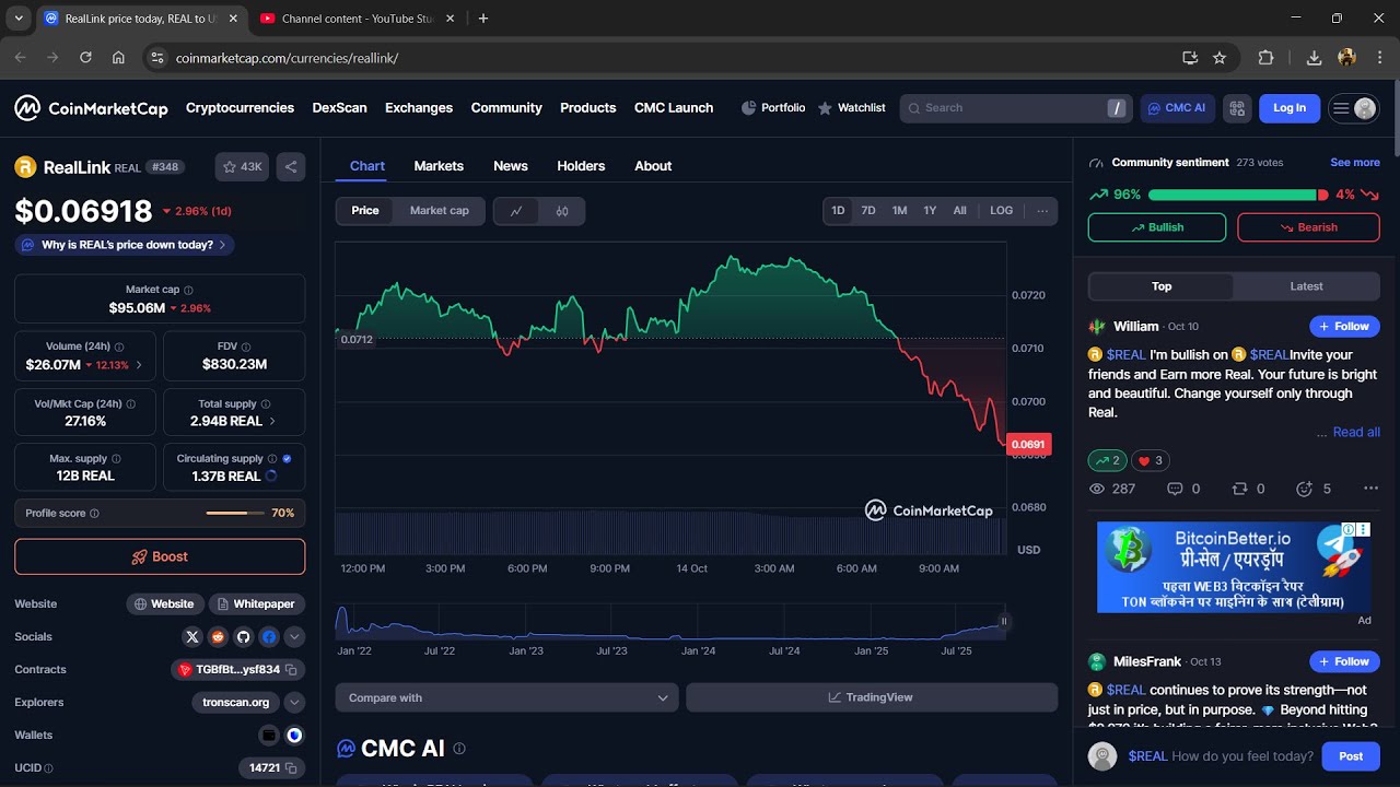 Czy token RealLink ($REAL) jest legalny czy to oszustwo?