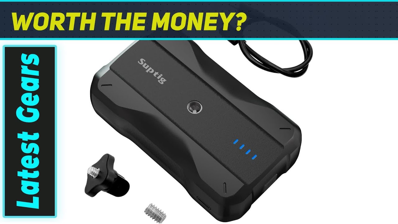 Suptig 9000mAh Power Bank: Perfect for GoPro & More!
