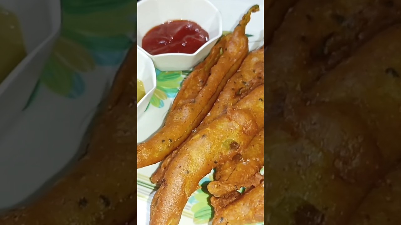 crispy Shimla mirch chop 😋full video link 👇 