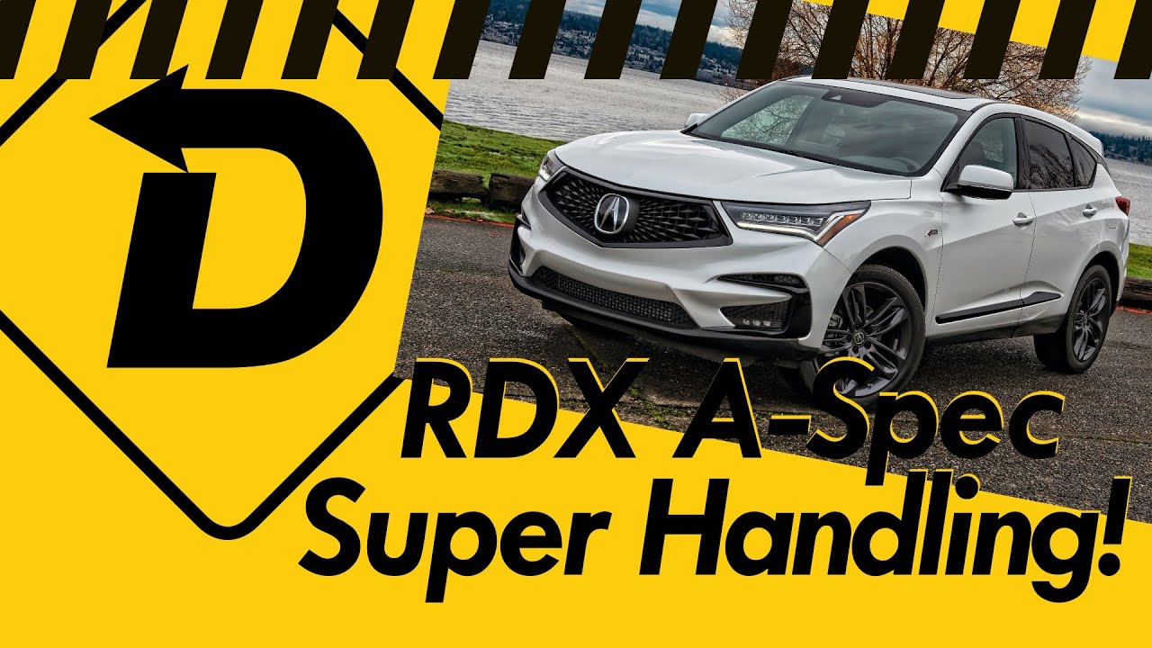 2020 Acura RDX A-Spec Puts The “Sport” into SUV!