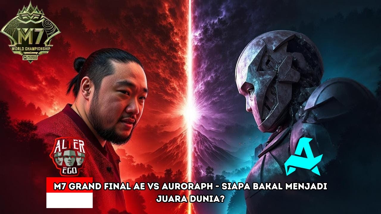 M7 GRAND FINAL AE VS AURORA - TIBA2 TIM AKU MSK GRAND FINAL PIALA DUNIA MLBB 🤯😱 SEMOGA HOKI!!