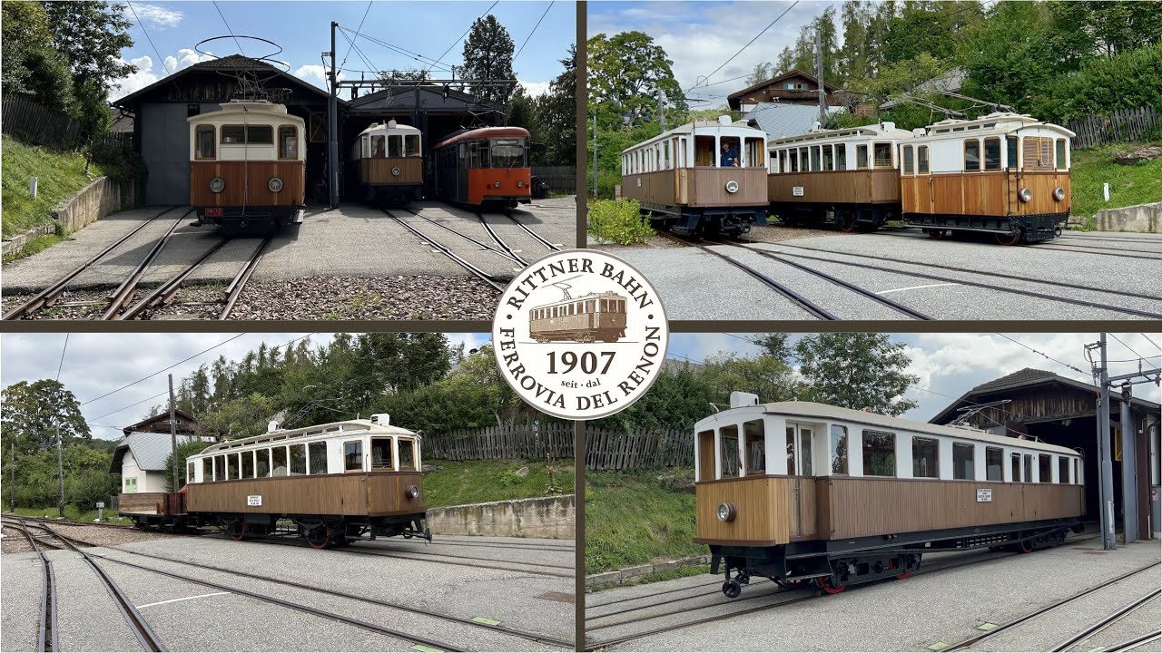 Manovre treni storici Ferrovia del Renon - Rittnerbahn
