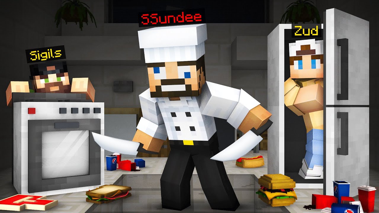 TOXIC Chef Hide and Seek in Minecraft
