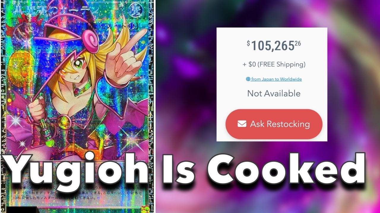 Rzadki Wielki Mistrz sprzedany za 100 000 dolar&oacute;w 😱 | Yugioh Market Watch