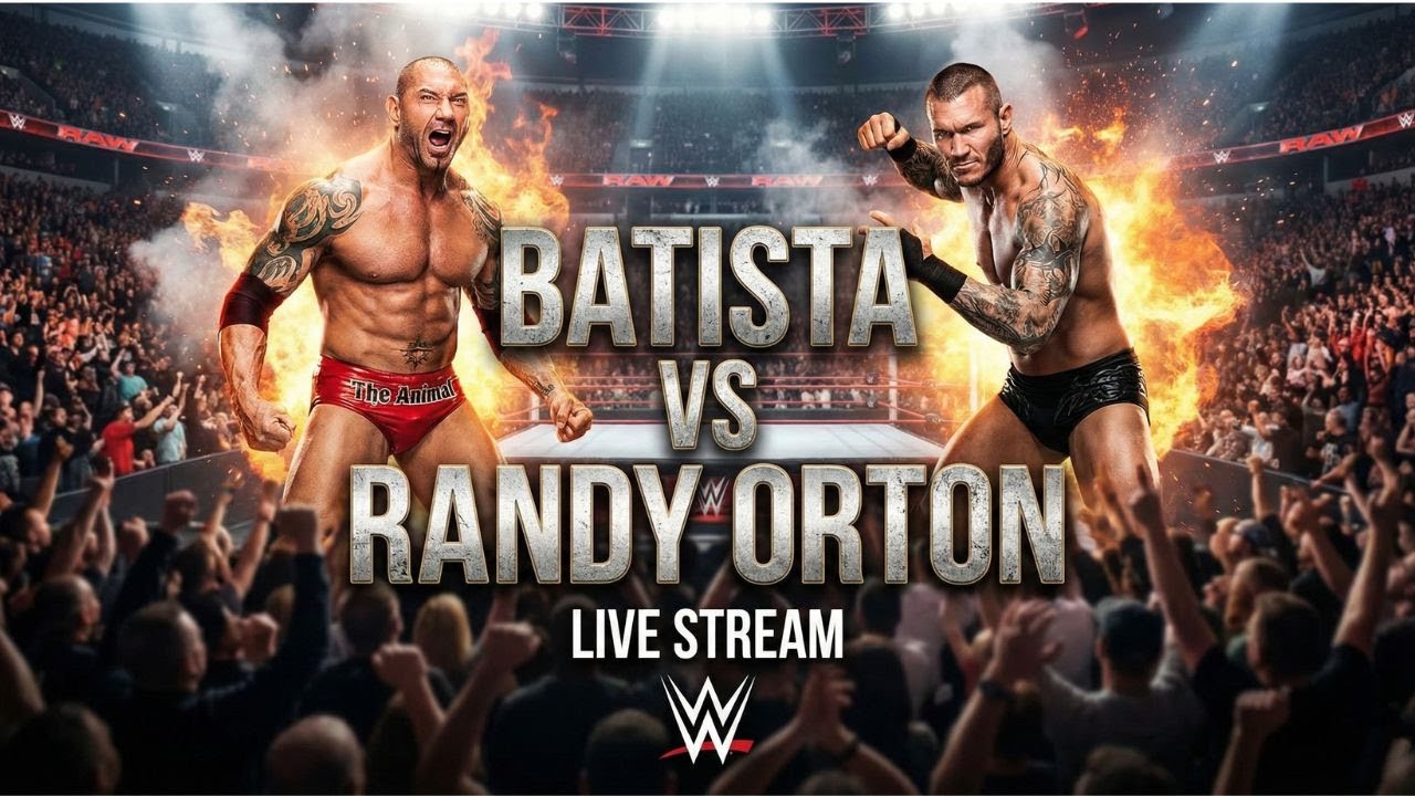 Randy Orton vs. Batista🦍🐍THE ANIMAL vs. THE VIPER | WWE 2K25 #verticallive #wwe2k25 #shorts