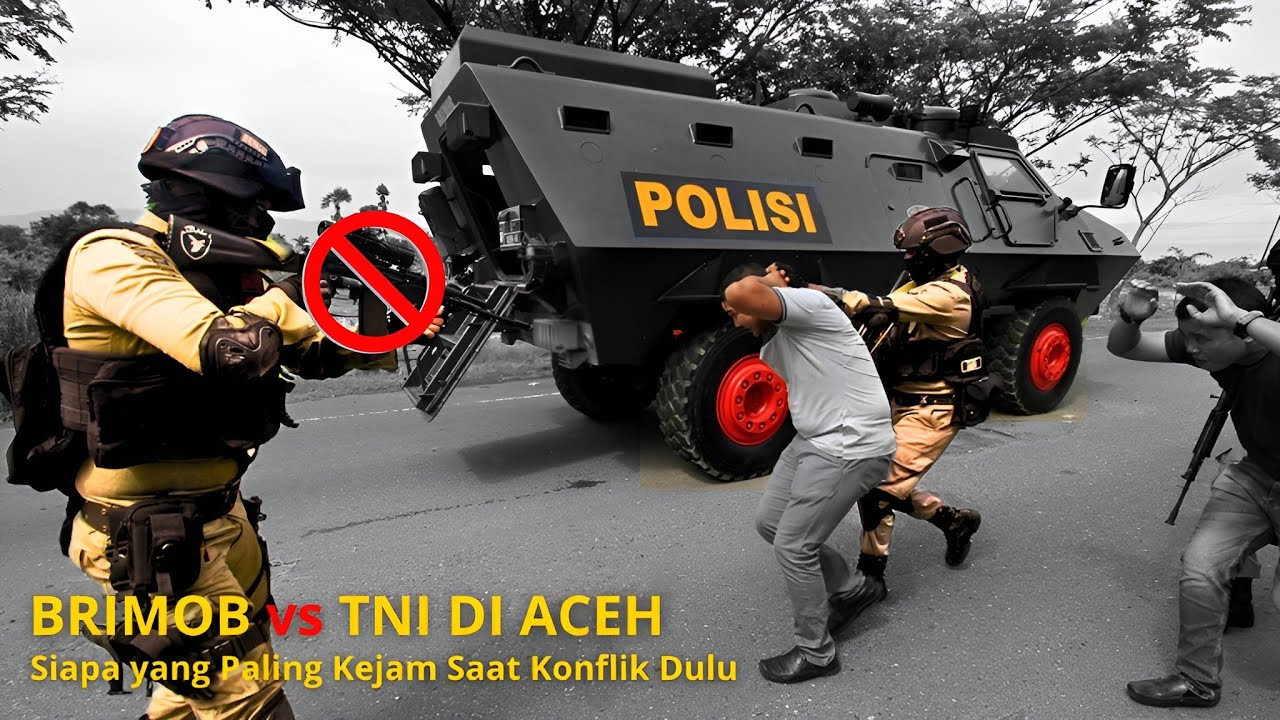 Siapakah yang Paling Kejam Waktu Konflik Aceh Dulu, Brimob atau TNI