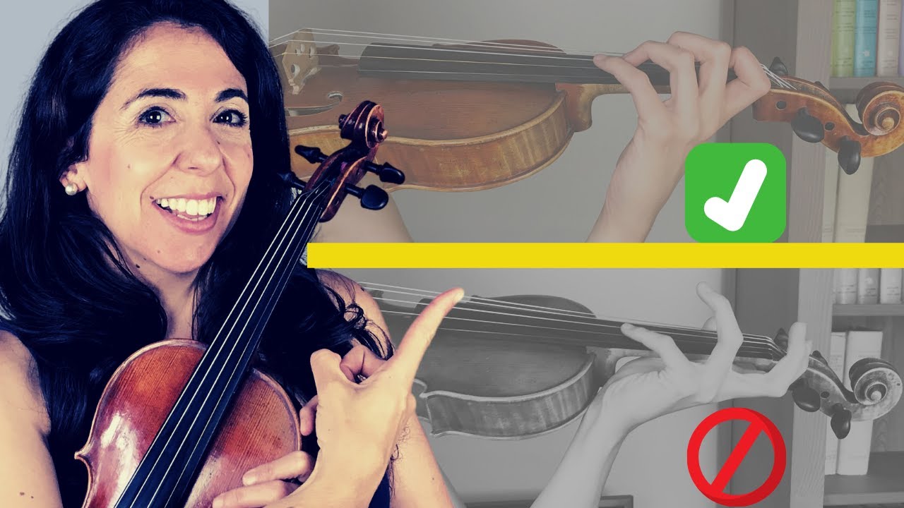 VIOLIN LEFT HAND POSITION SO YOU PLAY IN TUNE  EVERYTIME!!!