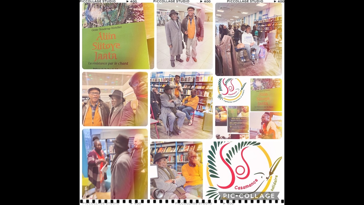 KOUROUMA S HISTORIEN  CONTREDIT ODILE TENDEND SUR LES DATES -ALINE SITOE-LA RESTANCE PAR LE CHANT