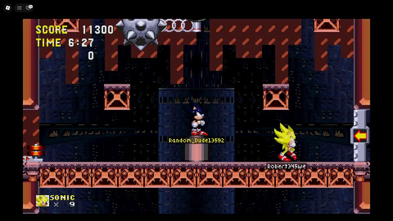 Air Storm Zone Act 2 By: @Violeto250 Classic Sonic Simulator V13.2