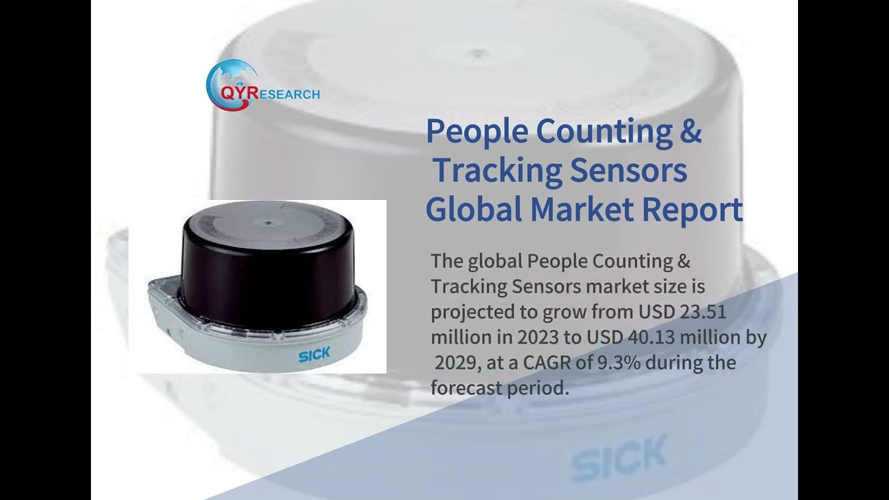 Global People Counting & Tracking Sensors Top 20 Players Rank and Total Market Size Forecast