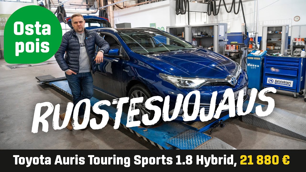 Käytetty: Toyota Auris Touring Sports 1.8 Hybrid (21 880 €) - Ruostesuojaus