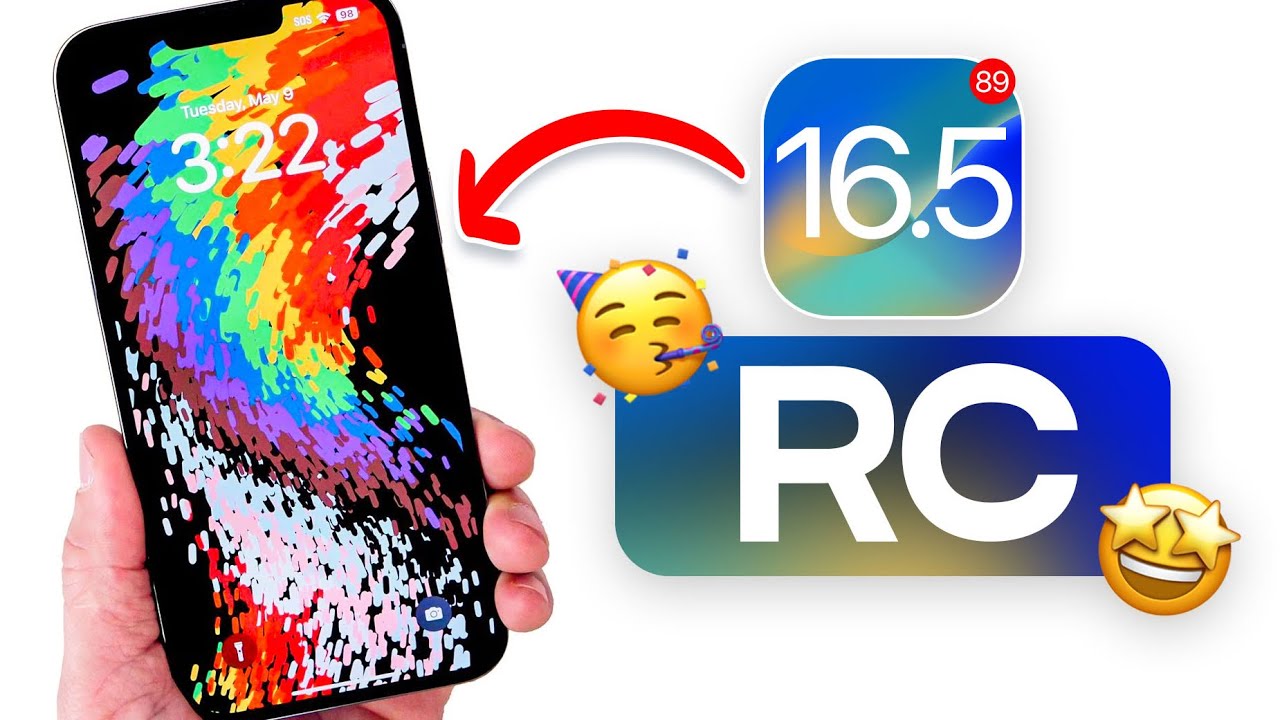iOS 16.5 RC is OUT - NEW WALLPAPER & More&hellip;