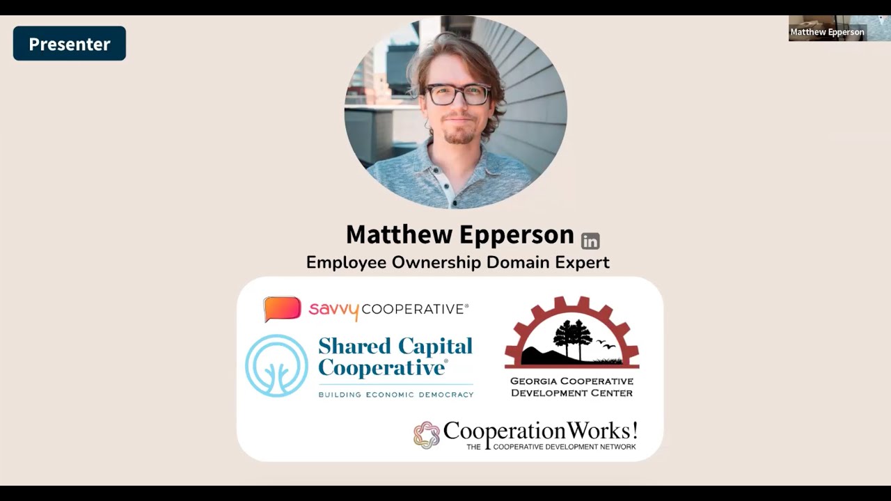 Webinar: Employee Ownership 101