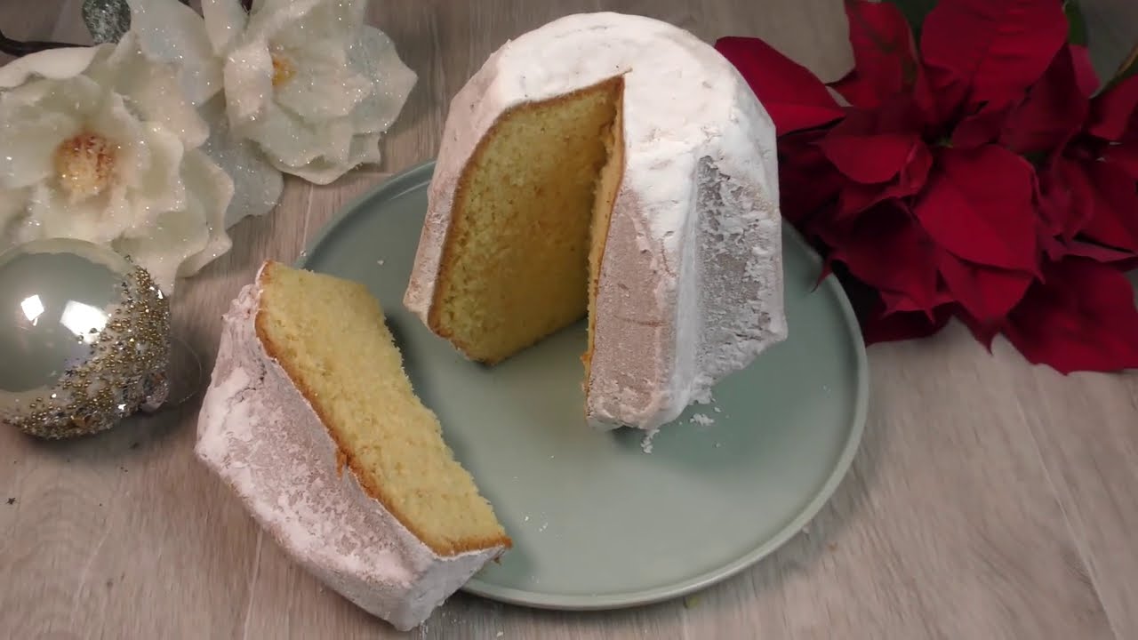 IL PANDORO che si prepara in soli 5 minuti SENZA impasto e Senza LIEVITAZIONE Pandoro RICETTA VELOCE