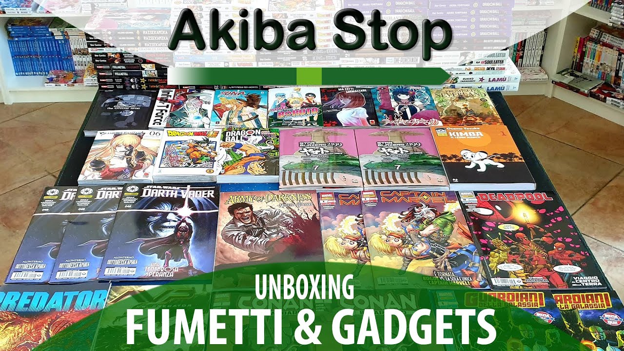[UNBOXING] Novità Fumetti e Gadget Ultima Settimana Luglio 2019