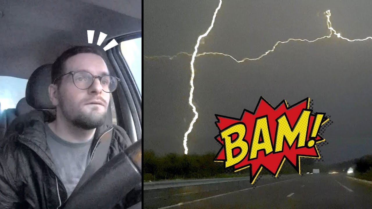 Barrage de foudre / Lightning barrage - 19/09/2020 dans l'Hérault (France)