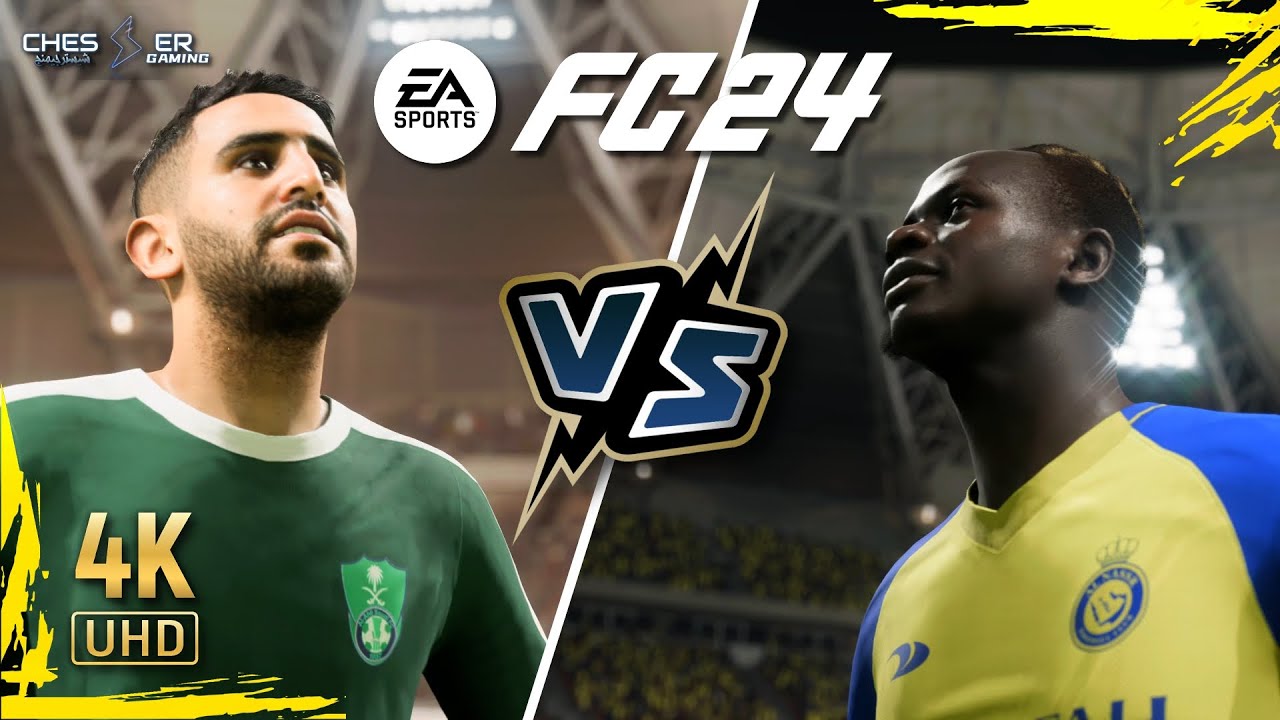الأهلي السعودي ضد نادي النصر جيم بلاي بتعليق فارس عوض | EA  FC 24 GAMEPLAY ARABIC COMMENTARY