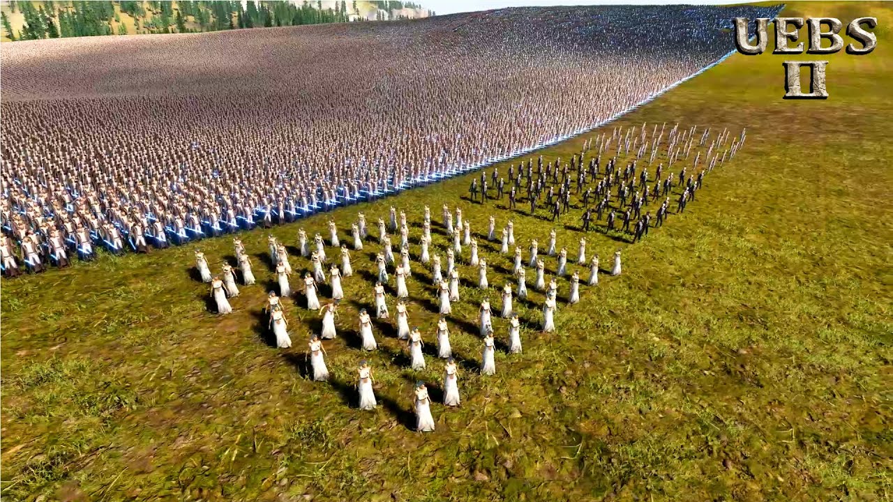 200,000 HEROES vs 2,000,000 WEREWOLVES | Ultimate Epic Battle Simulator 2 | UEBS 2