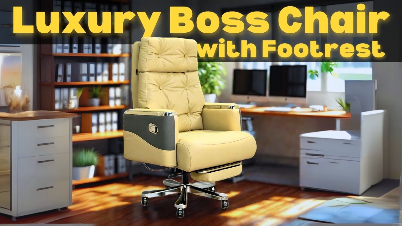 ৫ বছরের ওয়ারেন্টি সহ Imported প্রিমিয়াম বস চেয়ার | Comfortable Luxury Boss Chair Bd.