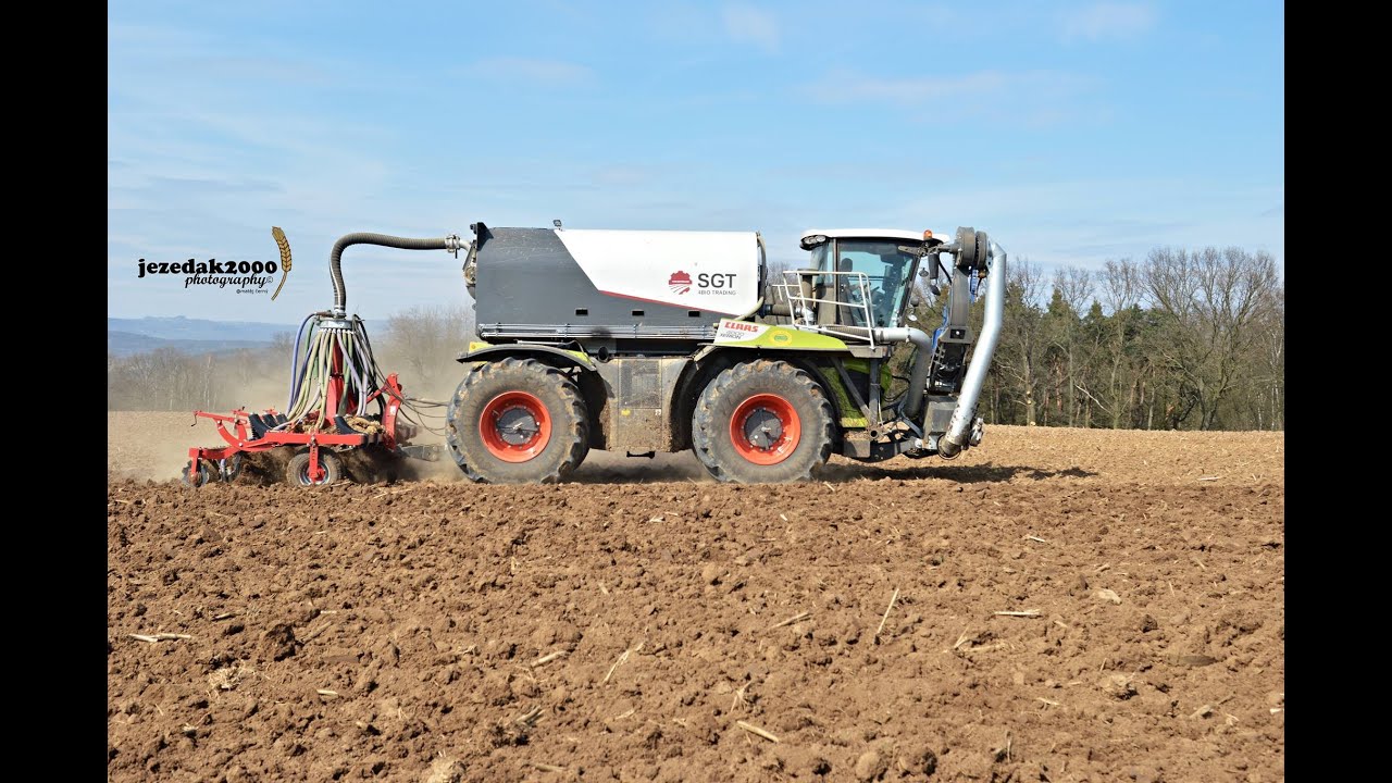 Claas Xerion 4000 Saddle Trac + SGT Gülleaufbau | 2x JD + Fliegl | Deutz Fahr + Fliegl