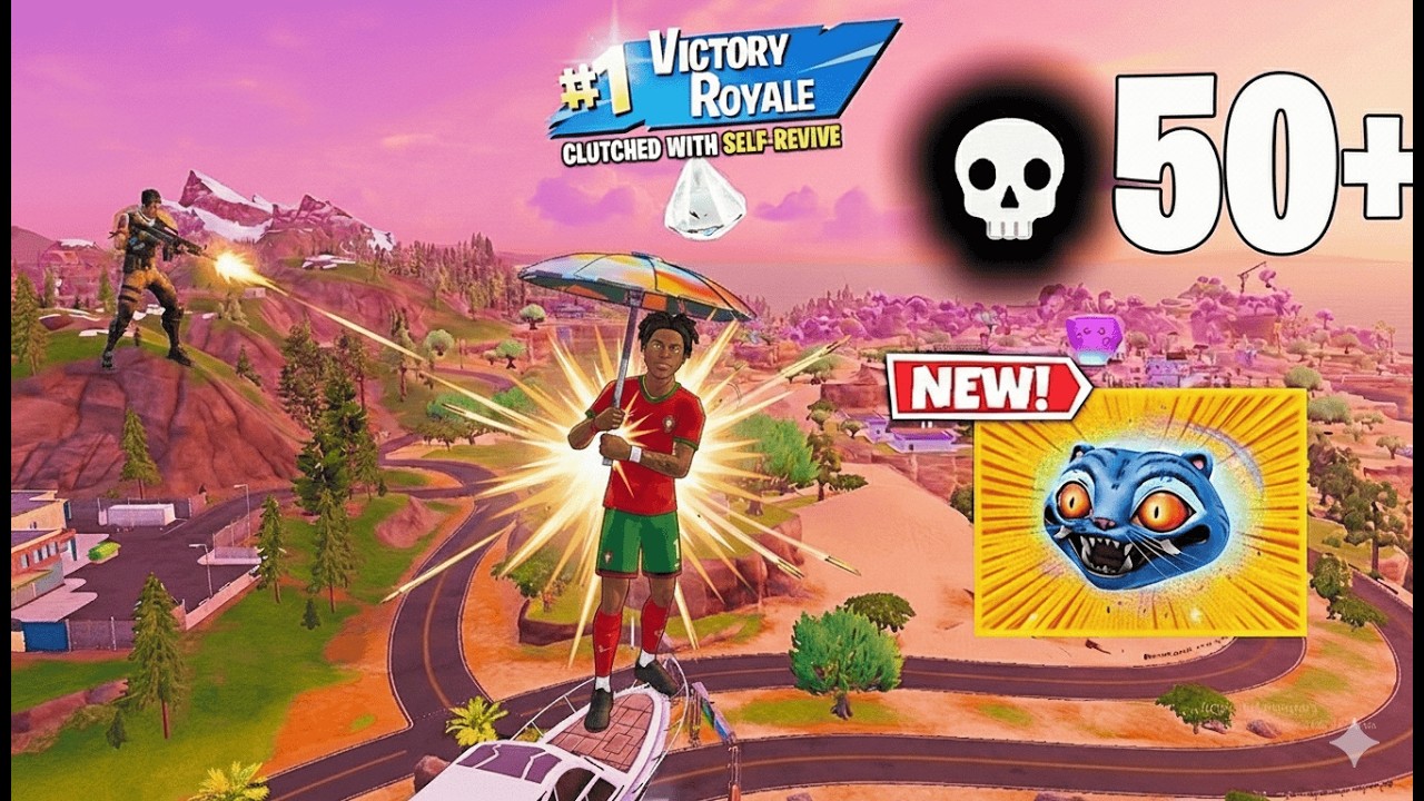30+ KILLS, SELF REVIVE & A CRAZY WIN! 🔥 Fortnite Chapter 7 Season 1 PC