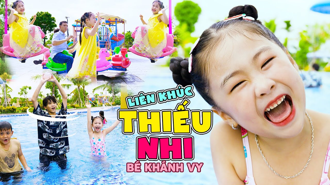BÉ YÊU BIỂN LẮM, NHONG NHONG NHONG, EM ĐI ĐU QUAY - Liên Khúc Ca Nhạc Thiếu Nhi Mùa Hè BÉ KHÁNH VY