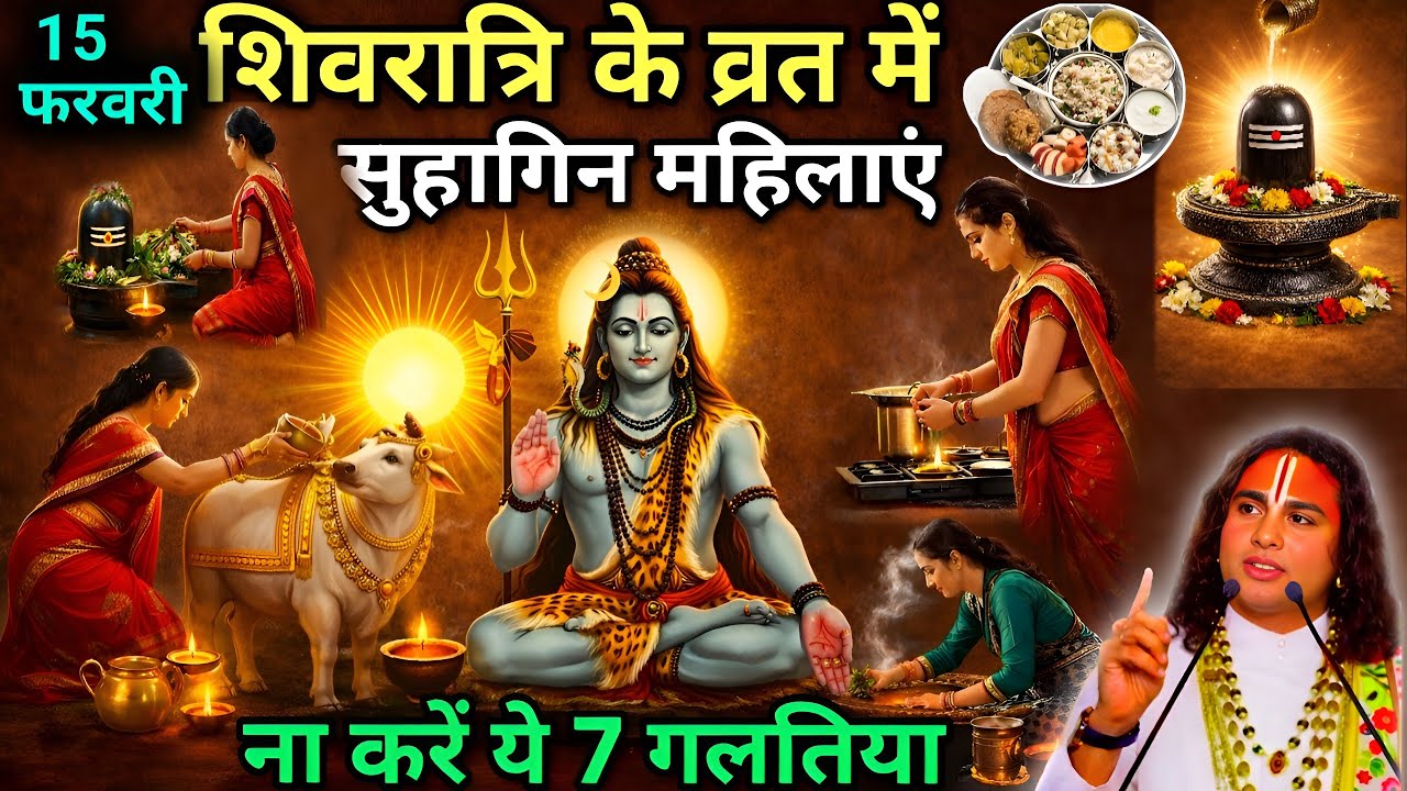 15 फरवरी शिवरात्रि व्रत में सुहागिन महिलाएं कर दी यें 3 काम 😱 तो शिव के क्रोध से सब बर्बाद हो जाएगा.