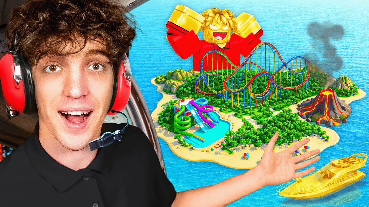 Spending $9,043,277 Building An ISLAND in Roblox..
