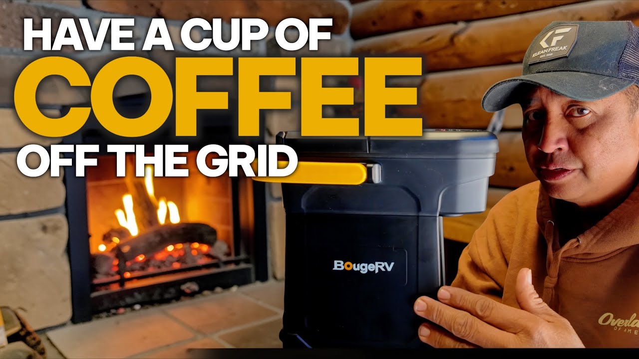 Кофемашина BougeRV с батарейным питанием