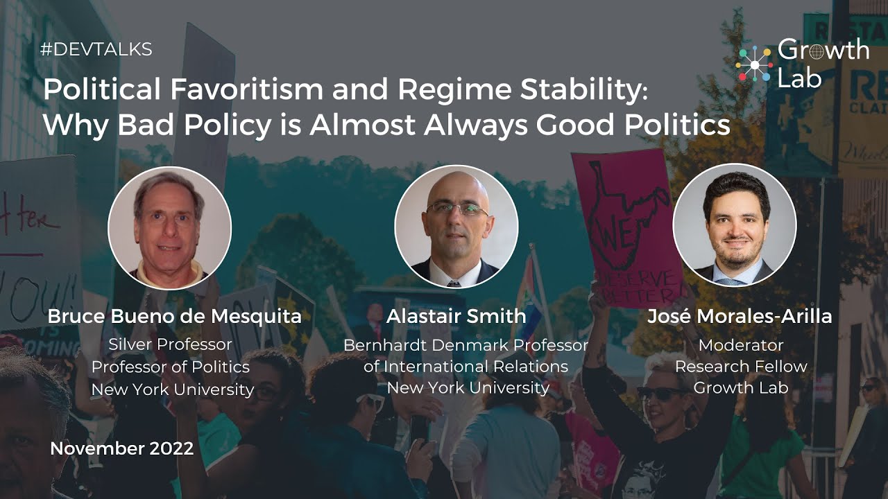 Political Favoritism and Regime Stability: Why Bad Policy is Almost Always Good Politics