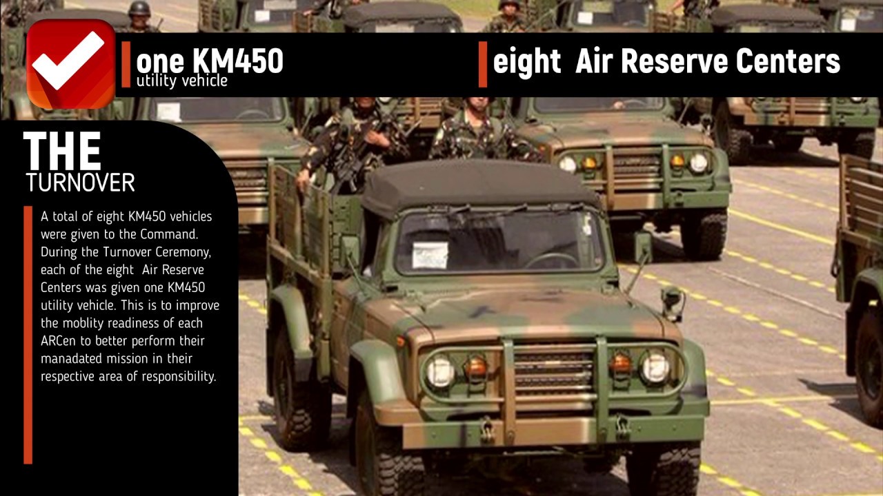 KM450 UTILITY VEHICLES TURNOVER FOR AFRC