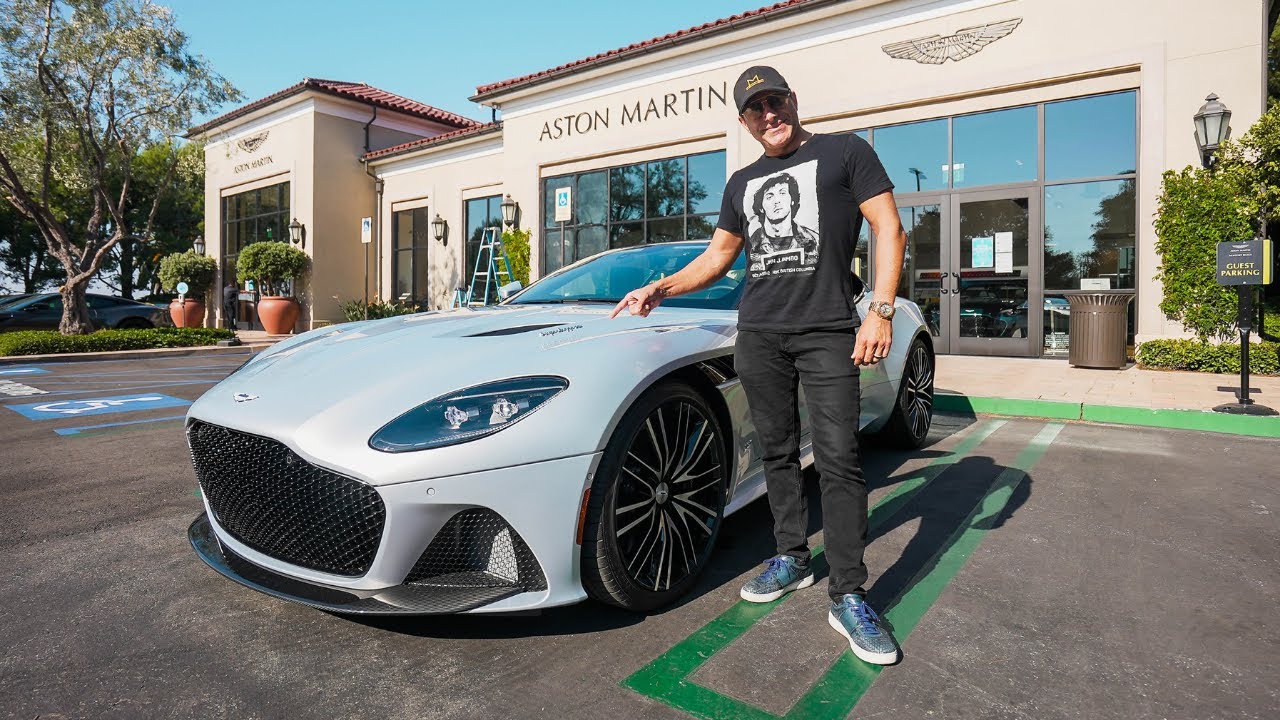 CHECKING OUT THE ASTON MARTIN DBS SUPERLEGGERA || Manny Khoshbin
