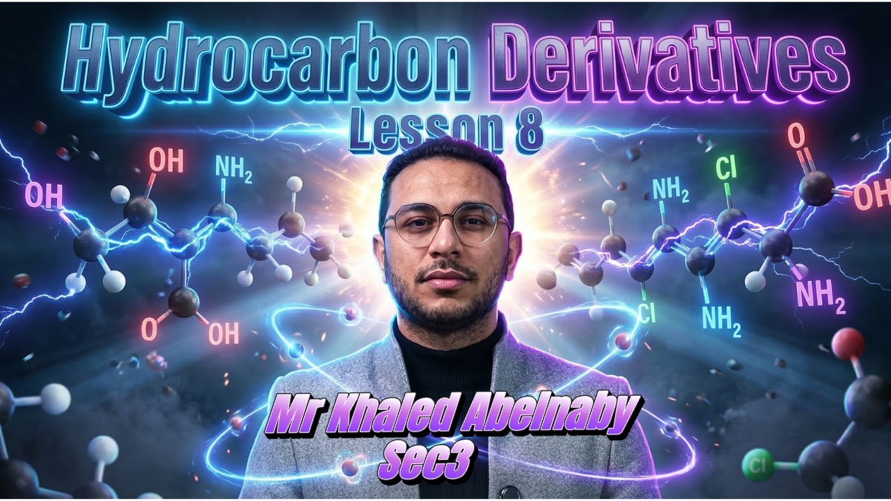 Chemistry Sec 3 | Organic Chemistry | Lesson 8: Hydrocarbon Derivatives & Alcohols.