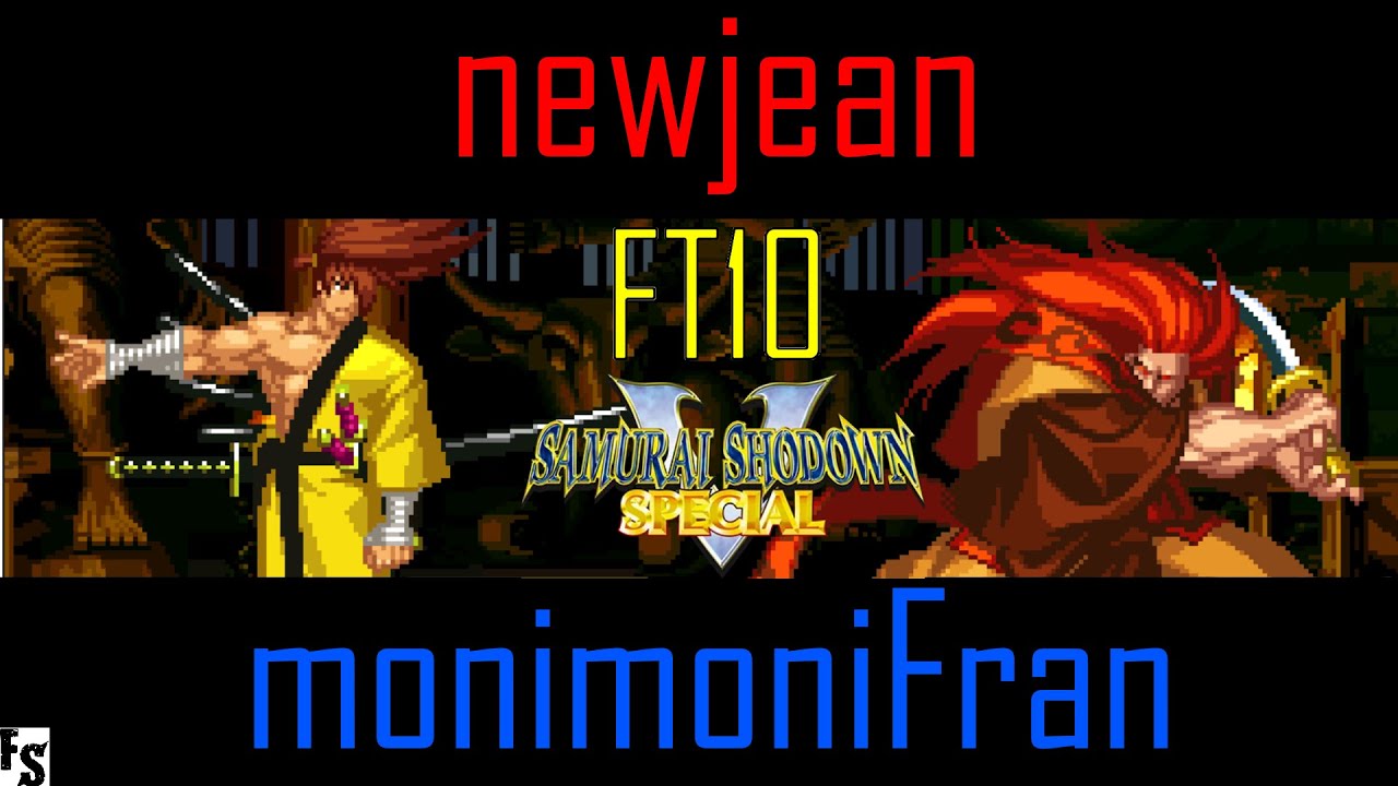 Samurai Shodown V Special - newjean [Various] vs monimoniFran [Zankuro] (Fightcade FT10)