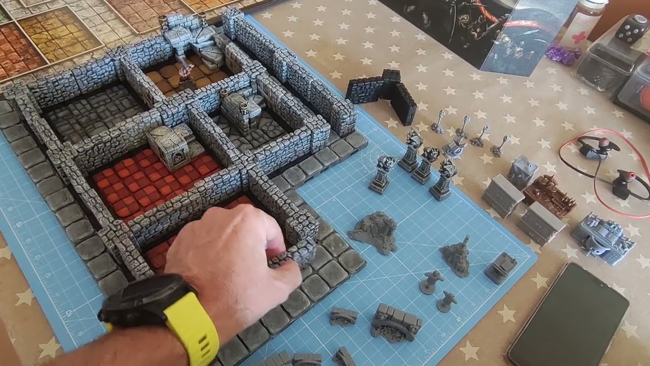 Prueba de escala piezas Minis3d #heroquest #minis3d