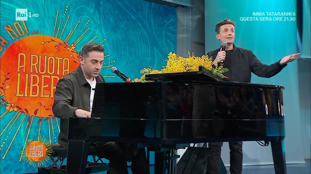 Francesco Cicchella e Angelo Pintus tra musica e risate - Da noi... a ruota libera 08/03/2026