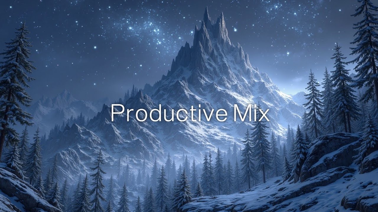 Микс для концентрации в Звёздной Горной Ночи 🎧🌌