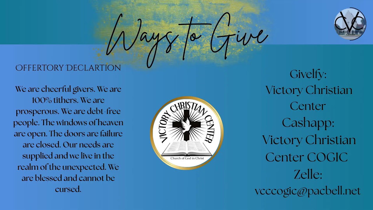 Victory Christian Center 1.25.26